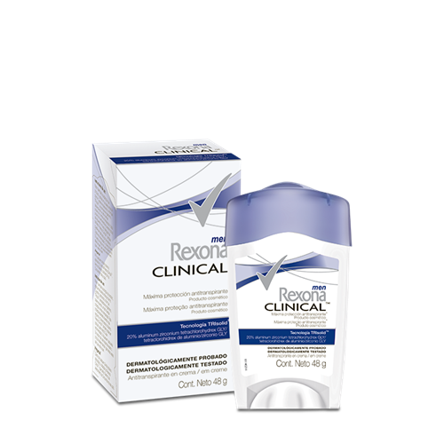 DESODORANTE REXONA CLINICAL MEN 48GRAMAS 