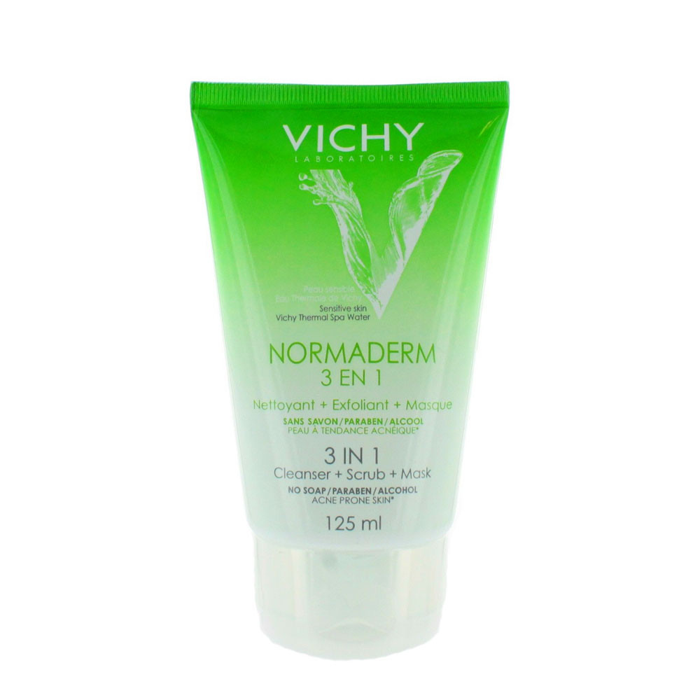 VICHY NORMADERM CLEANSER 3EM1 125ML - Farmácia do IPAM