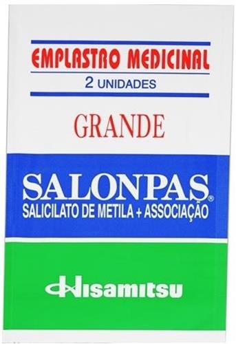 SALONPAS EMPLASTRO GRANDE COM 2 ENVELOPES 